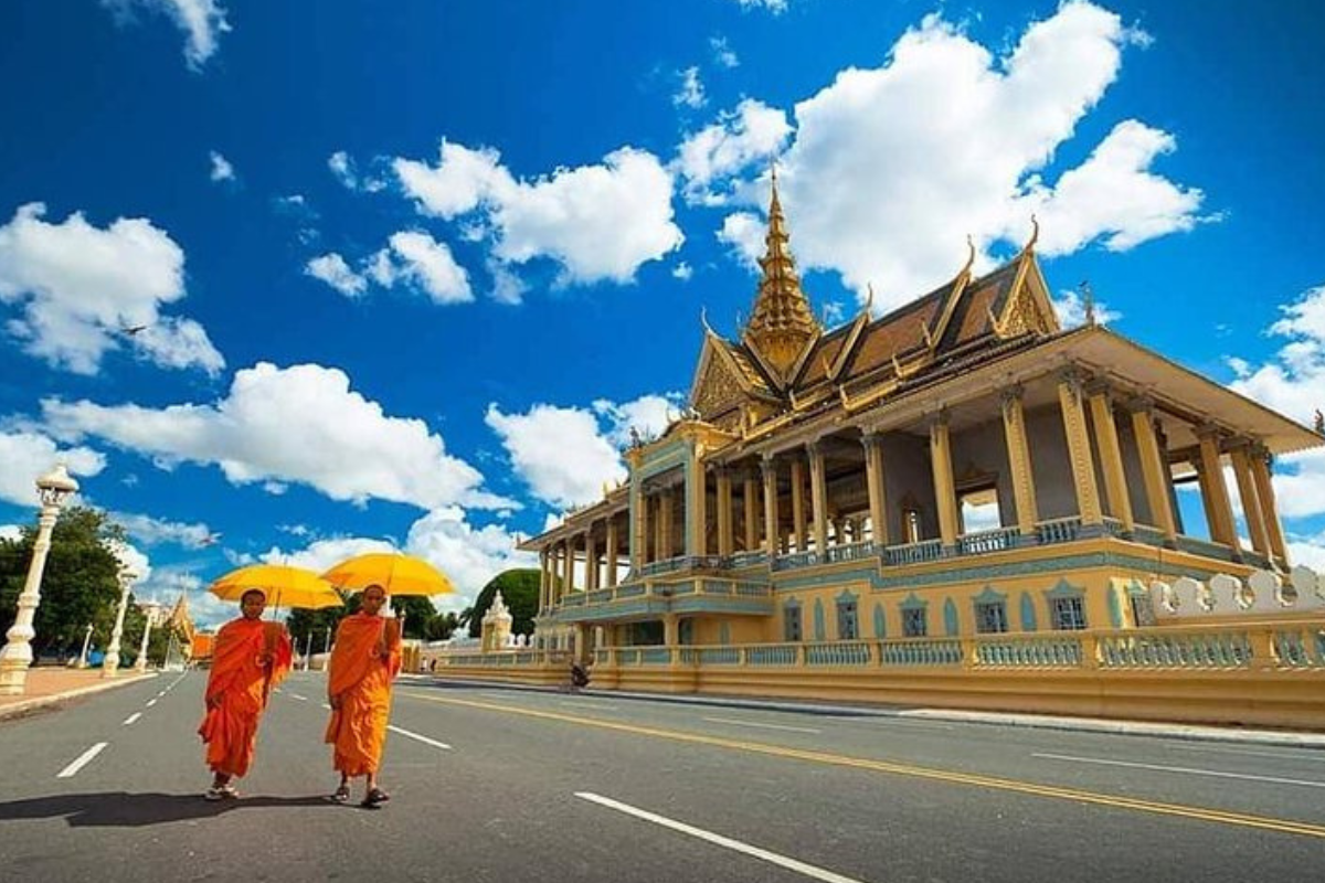 Angkor Wat sunrise and Koh Rong Island beach featured in an 11-day Cambodia tour itinerary from temples to tropical paradise.