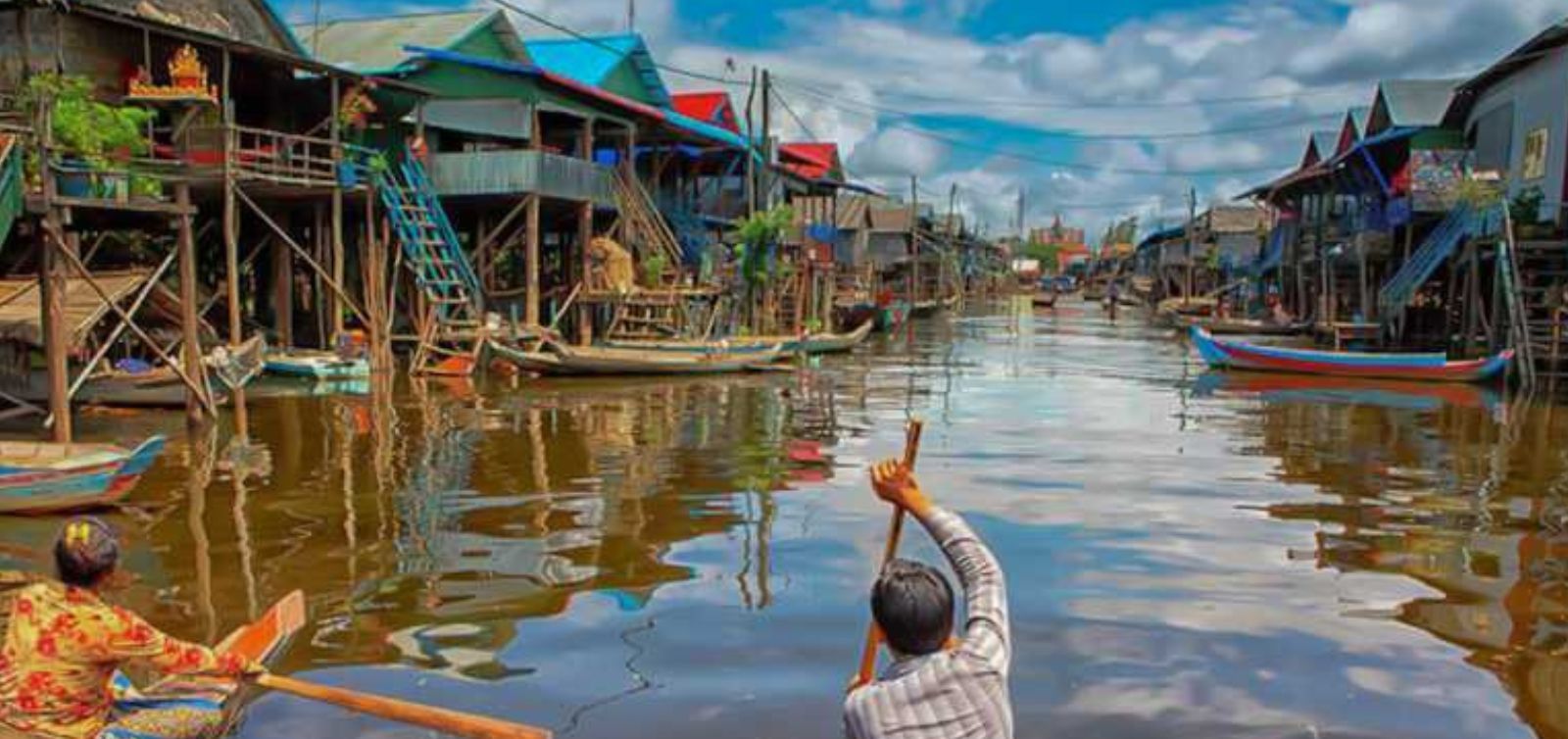 Private Siem Reap 2-day tour exploring Angkor temples and the floating village at Tonle Sap Lake with a local expert guide.