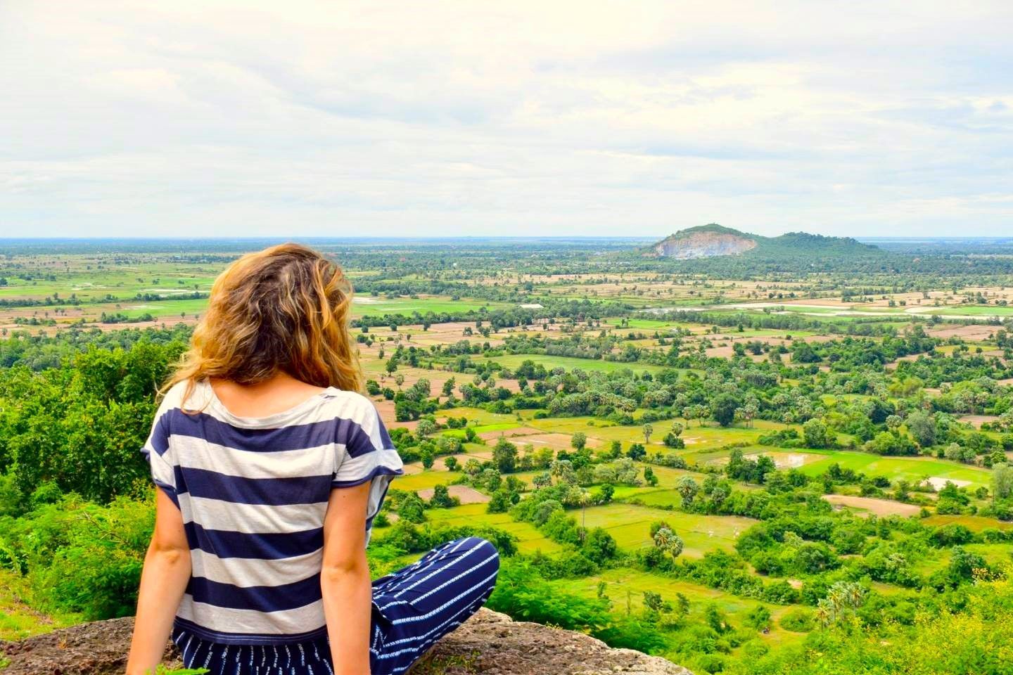 Private day tour to Phnom Chisor Mountain and Tonle Bati, featuring ancient temples, scenic views, and Cambodian history near Phnom Penh.