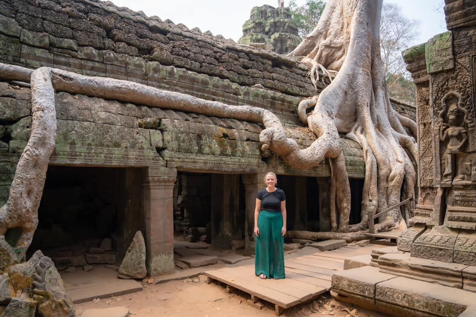 Angkor Wat and Phnom Kulen waterfall visited on a 4-day private Siem Reap tour with temple, nature, and cultural experiences.