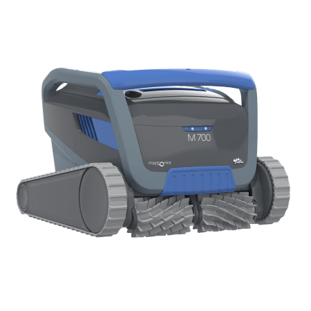a robotic pool cleaning dolphin m700