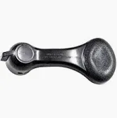 Black car window crank handle.