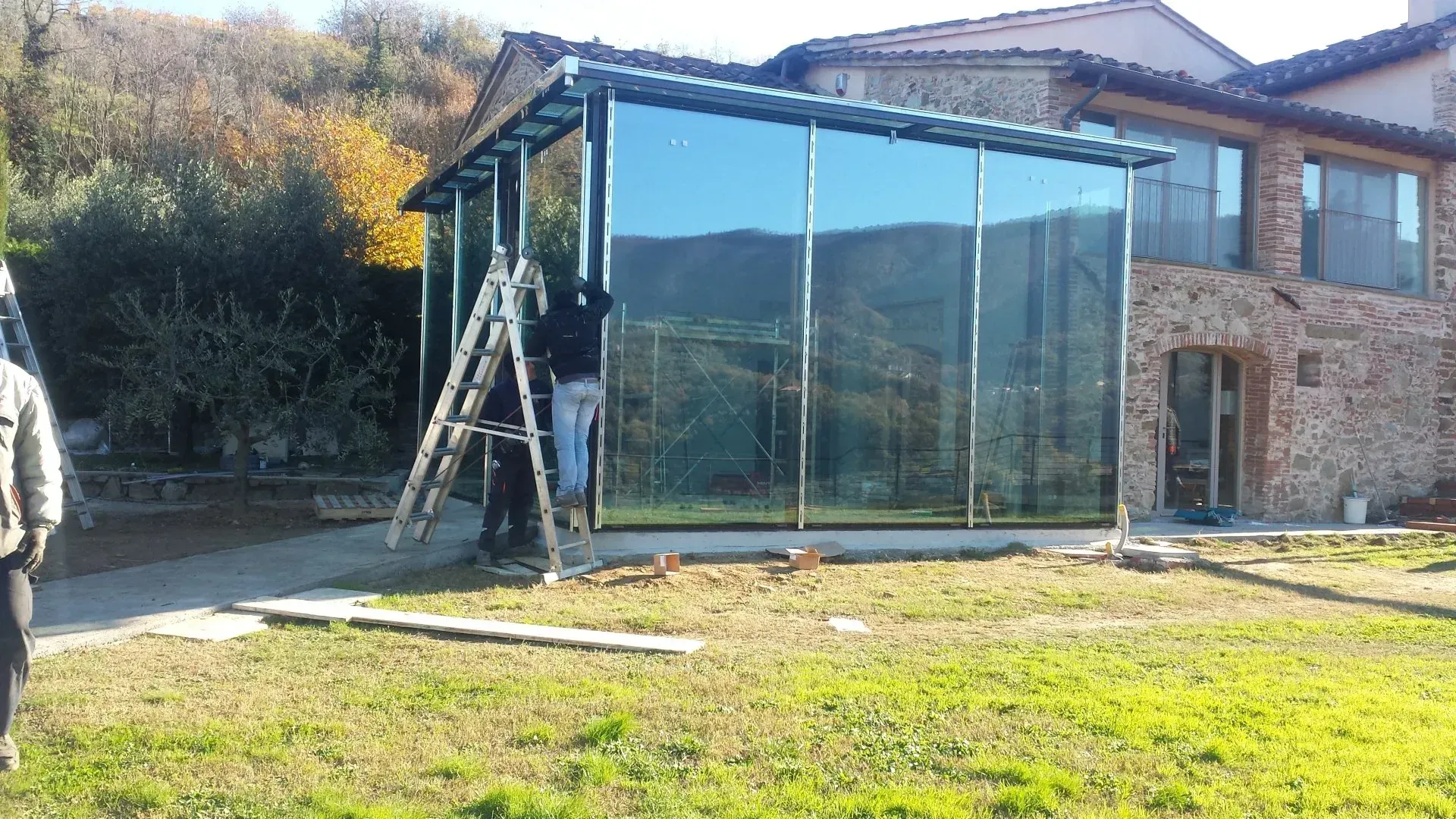 vetrate per costruzione Installazione progettazione Targetti Vetri Prato (PO)