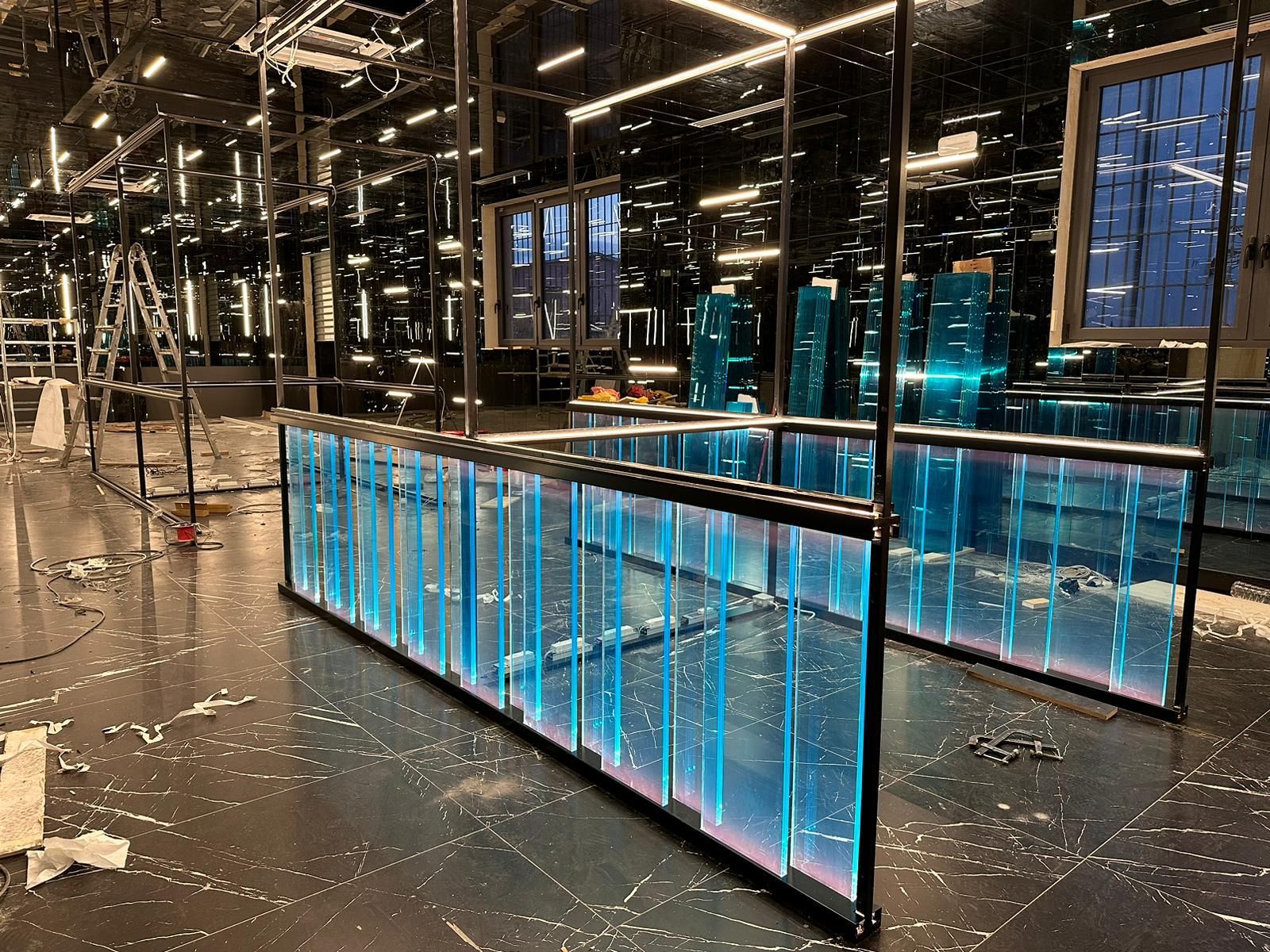 vetrate a pacchetto Targetti in vetro Prato