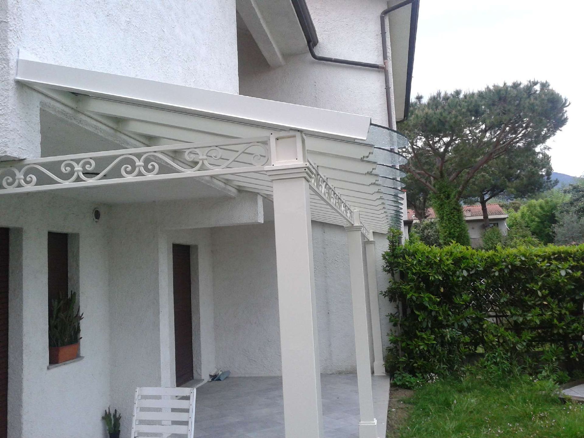 pensiline in vetro Targetti Vetri Prato (PO)
