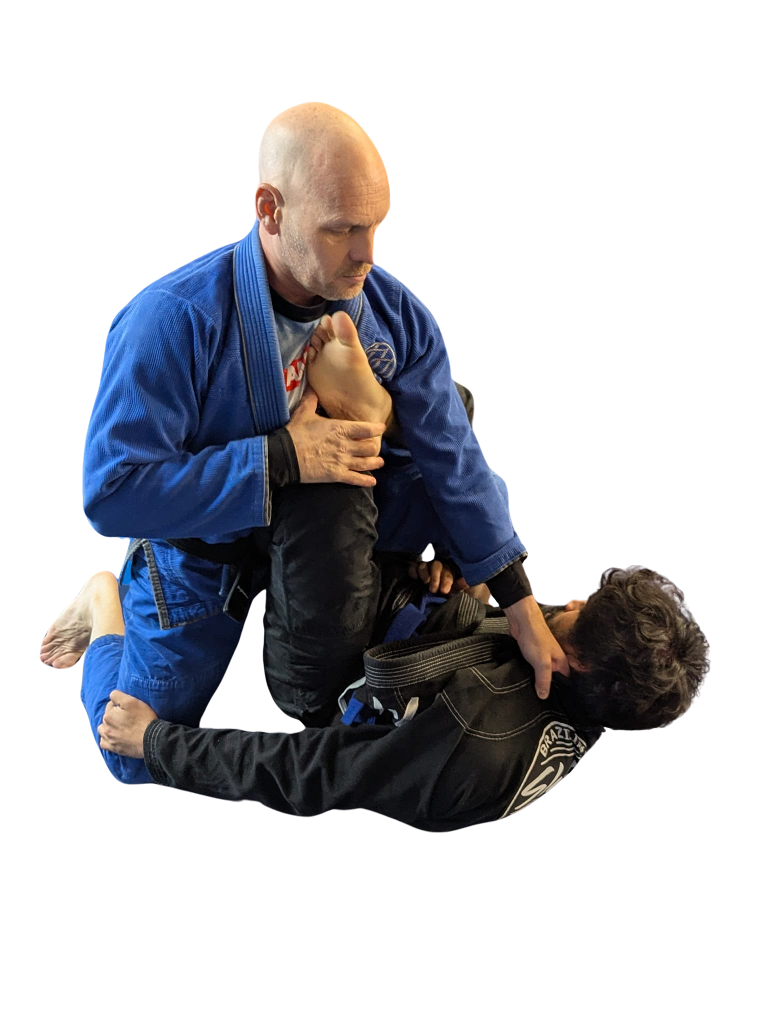 a group of children are practicing martial arts together .