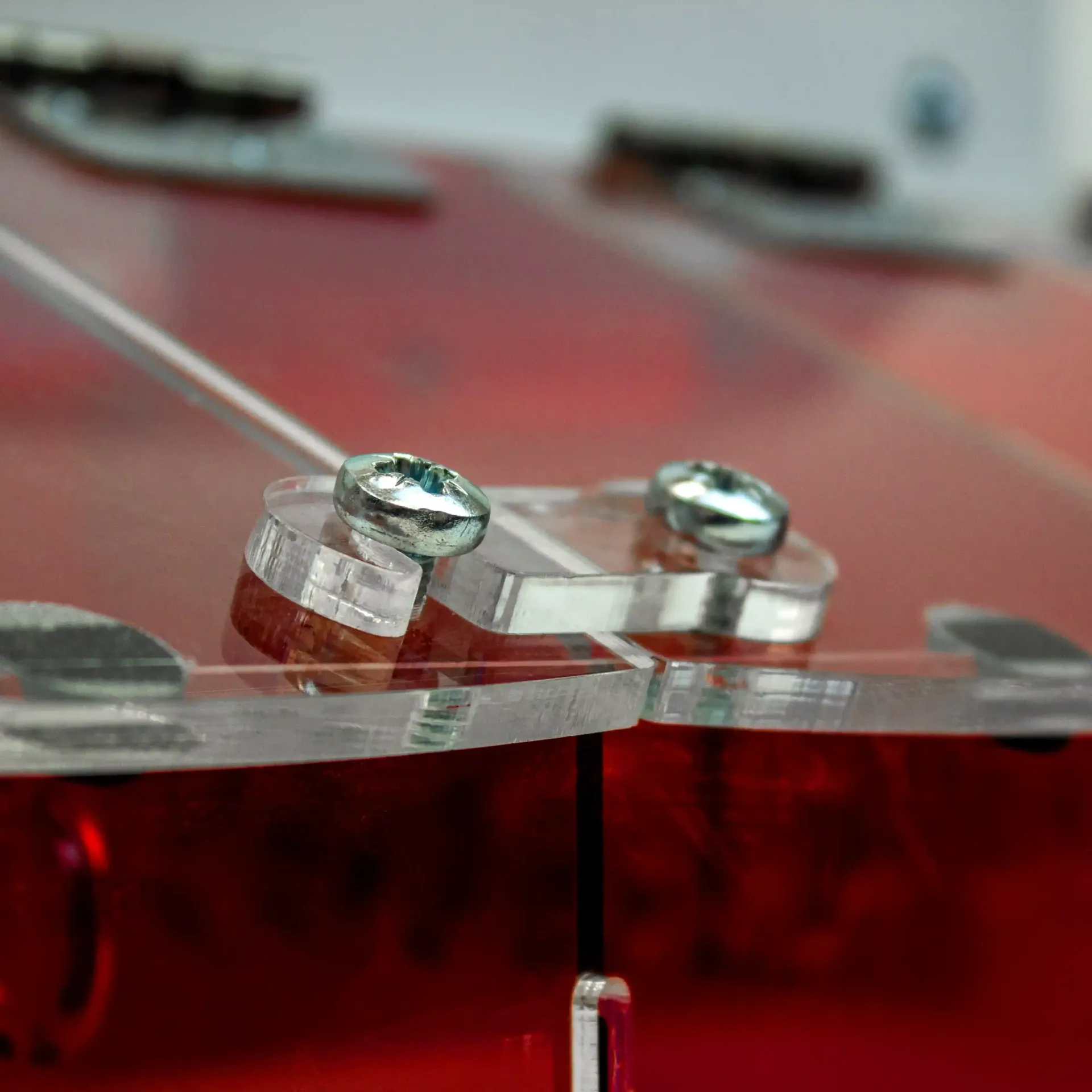 Close up on locking mechanism for Datesand Mini Thermacage