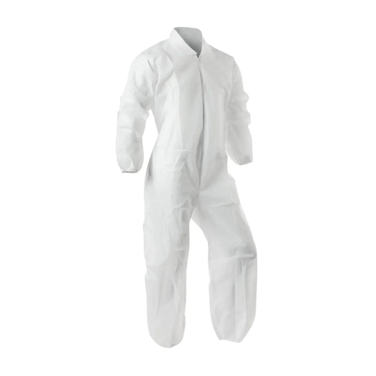 White coveralls with no hood