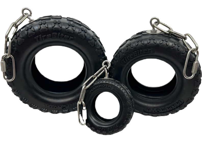 Tire biters in 3 different sizes