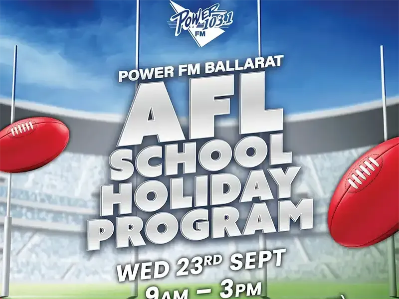 AFL School Holiday Program at North Ballarat FNC