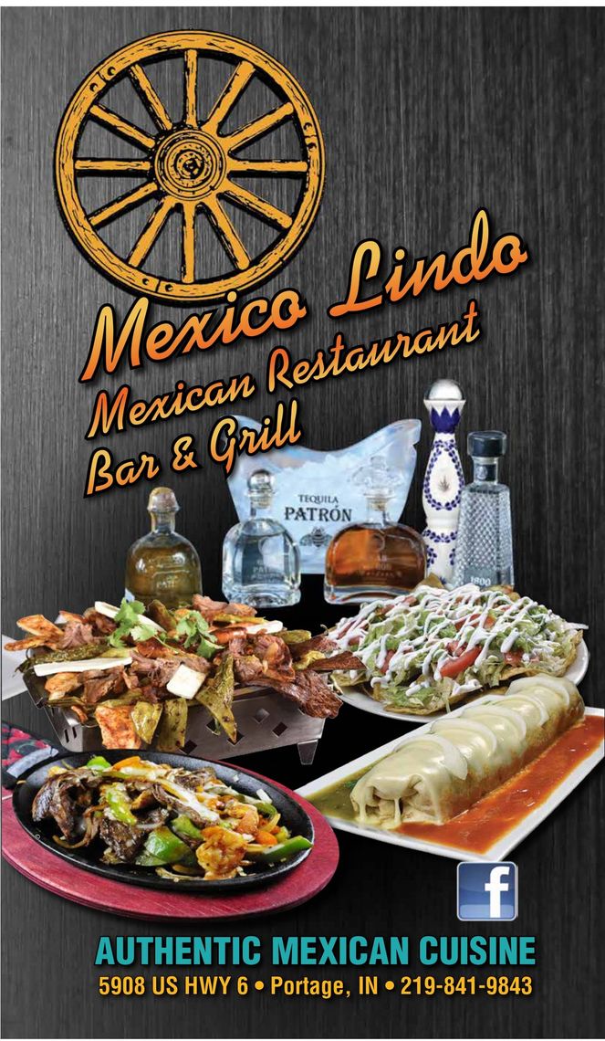 Menu - Portage, IN - Mexico Lindo Mexican Restaurant Bar and Grill