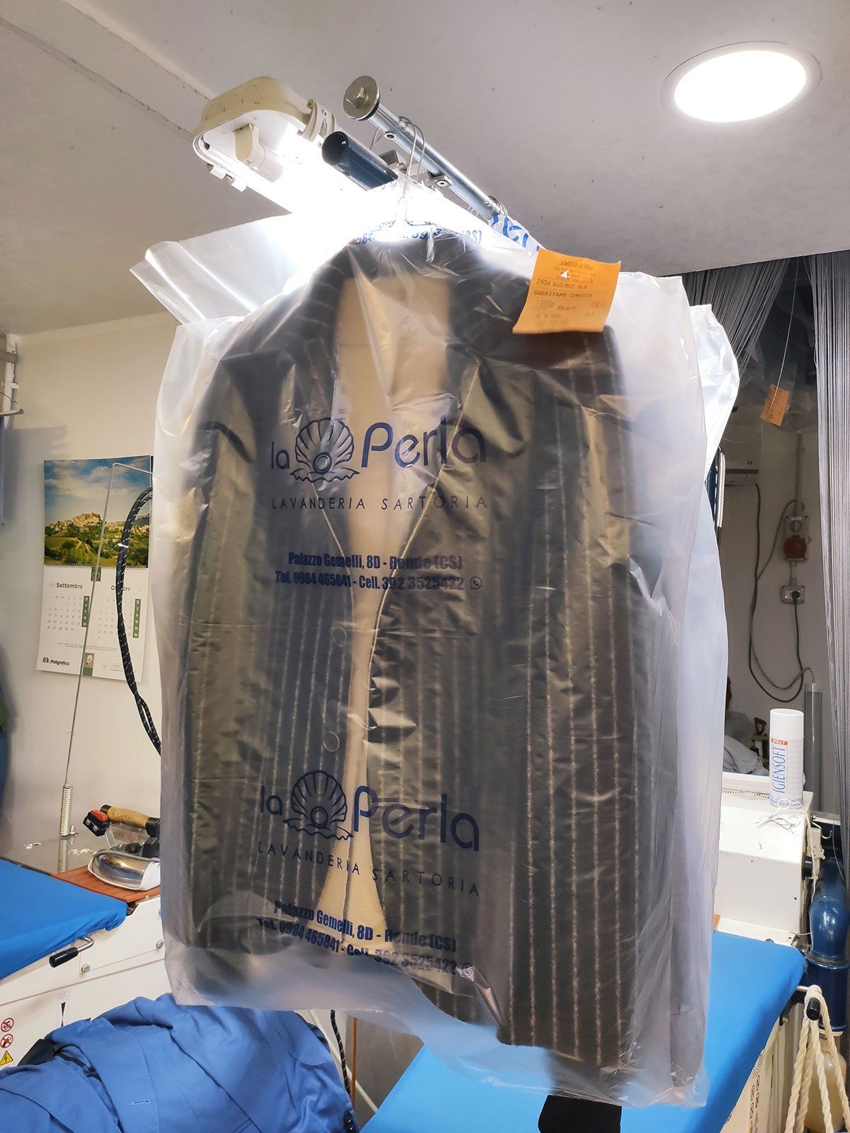 lòavaggio a secco e ad acqua