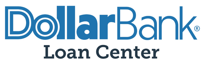 DollarBank Loan Center logo in blue and black text