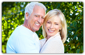 Happy Senior With Dental Care Happy Senior With Dental Care
