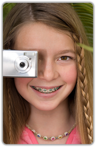Girl With Braces