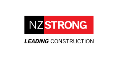 Logo for NZ Strong: 
