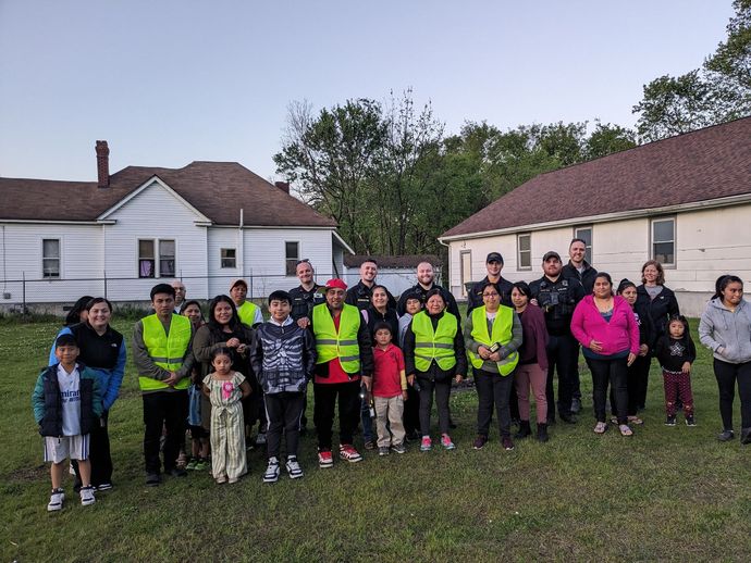Oak Grove residents at CNE's Illuminate community event in Chattanooga
