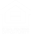 Equal Housing Opportunity symbol: white house outline with text below.