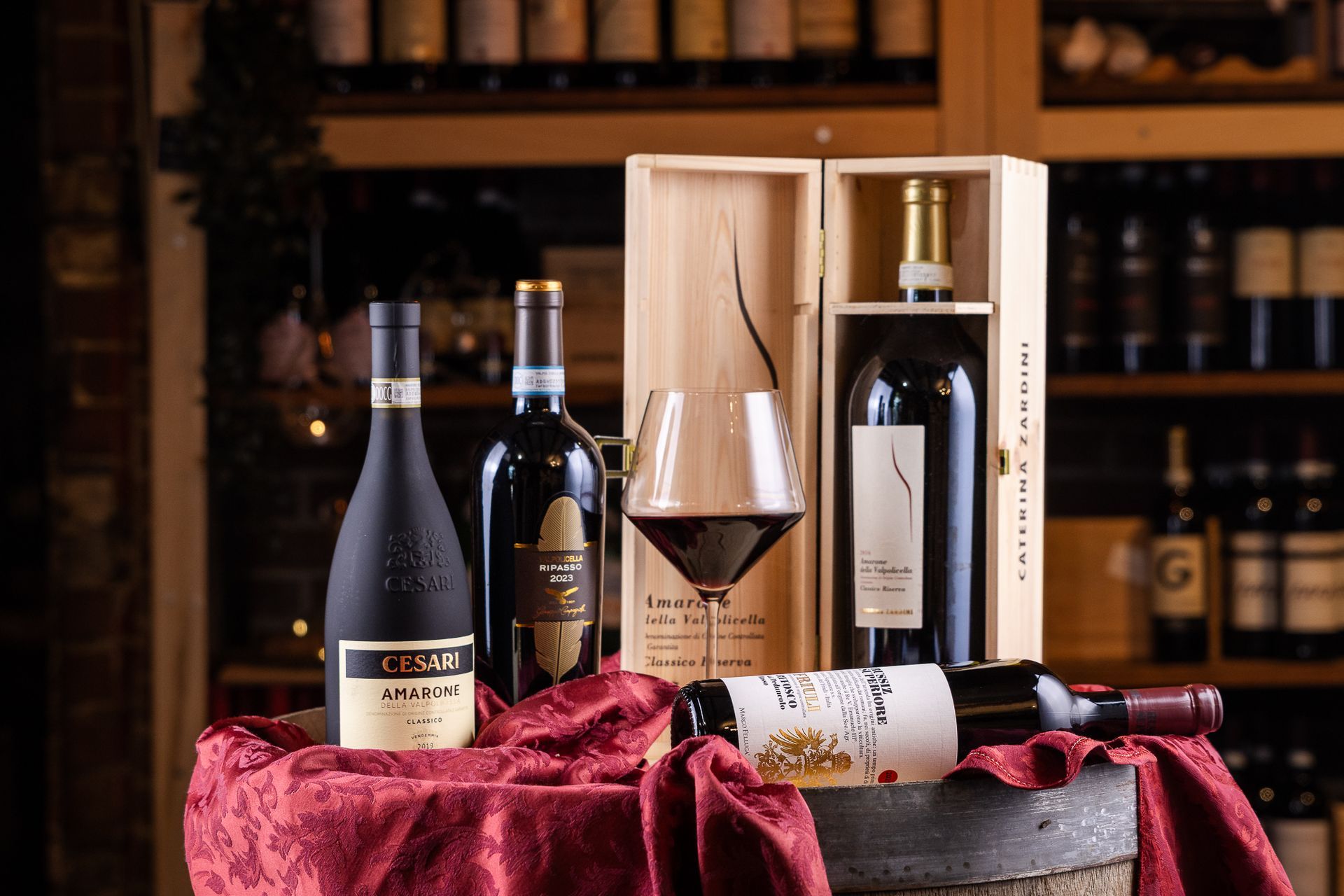 RISTORANTE AL MAGO, cantina vini