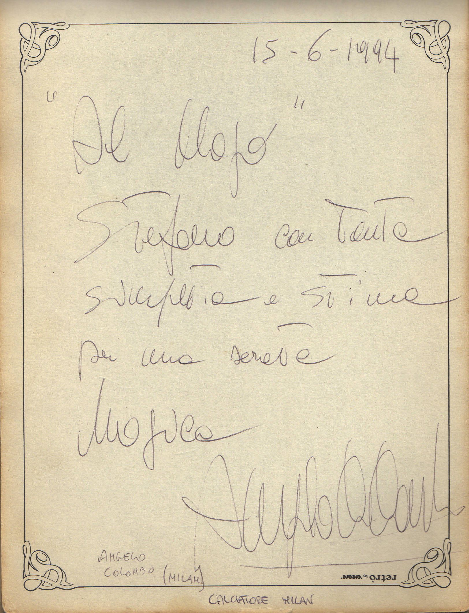 ANGELO COLOMBO