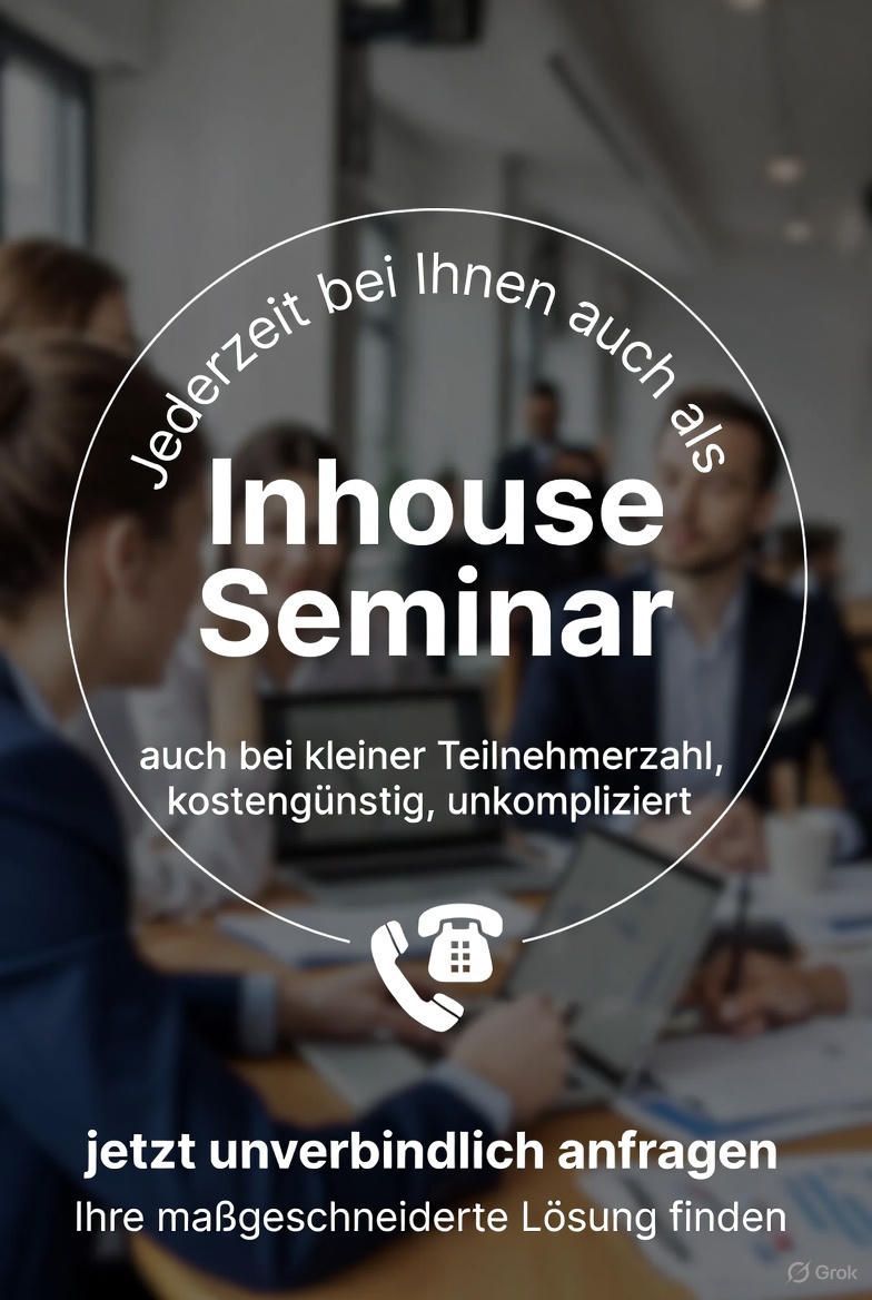 Seminare direkt bei Ihnen
