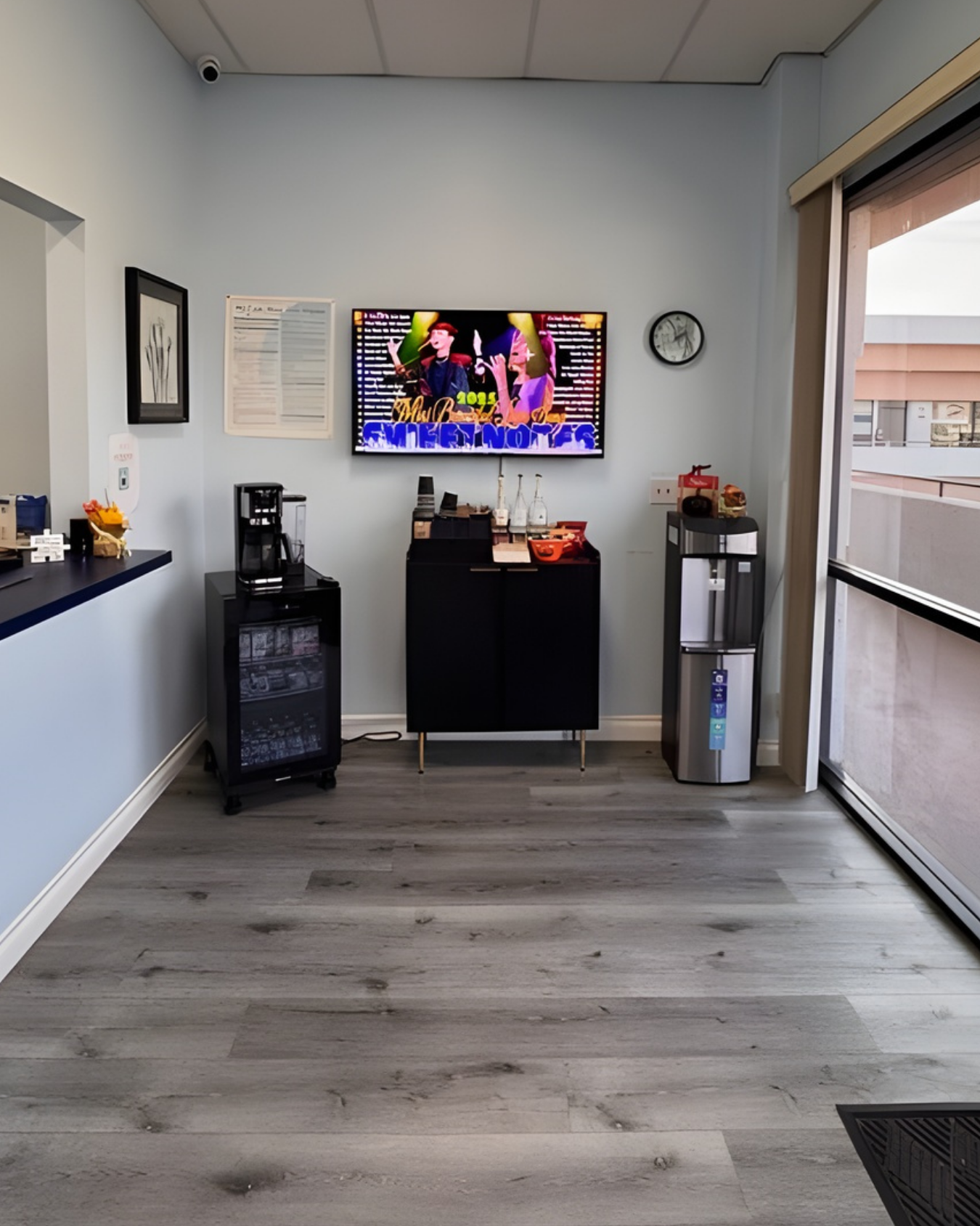 Waiting room: Burbank Implant and Cosmetic Dentistry
