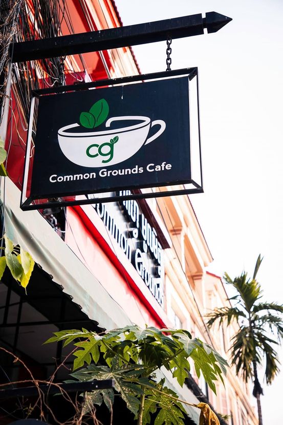 Cafe in Siem Reap, Cambodia