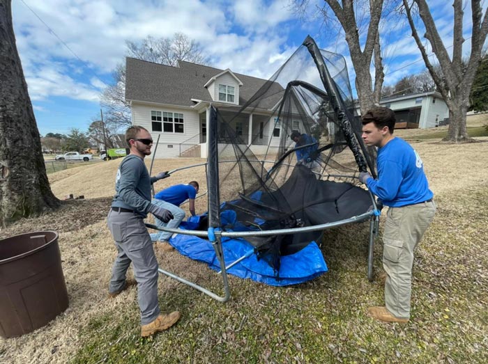 Yard Waste Removal Service in Huntsville, AL | We Chunk Junk