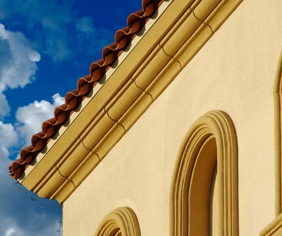 stucco on house