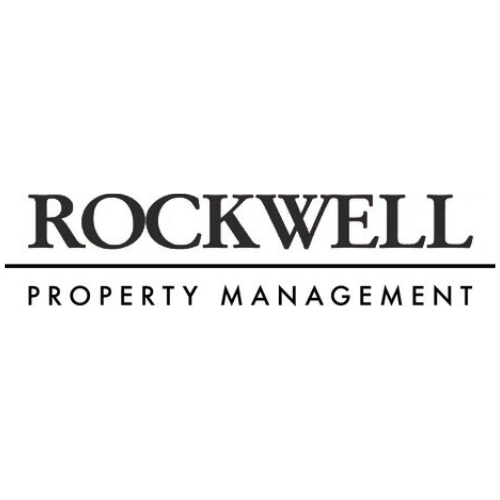 Rockwell Property Management logo with the name above a horizontal line and the words "PROPERTY MANAGEMENT" below.
