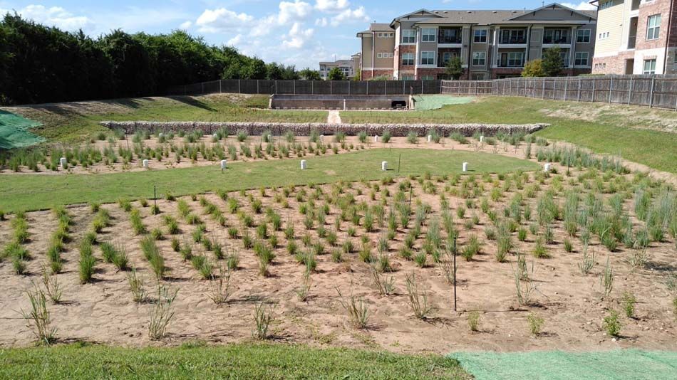 detention pond maintenance austin tx