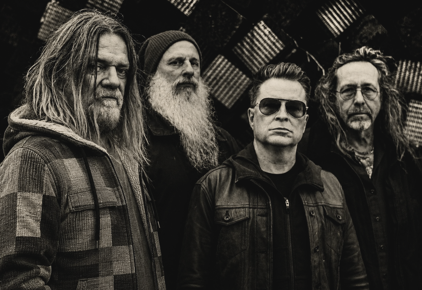 Corrosion of Conformity promotional photograph ahead of the band's appearance at Download Festival 2026.