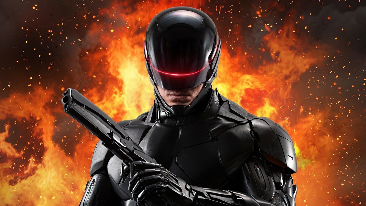 RoboCop promotional artwork for Amazon MGM's upcoming RoboCop television series.