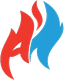 Arnett Mechanical flame icon - HVAC services in Rosharon, TX