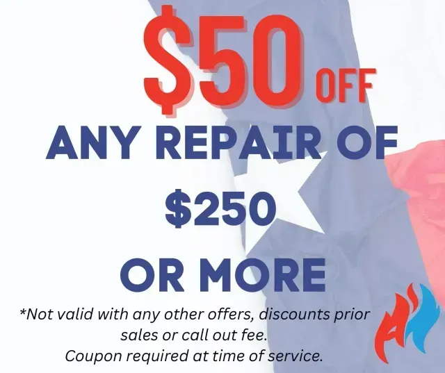 $50 Off - Any Repair of $250 or More