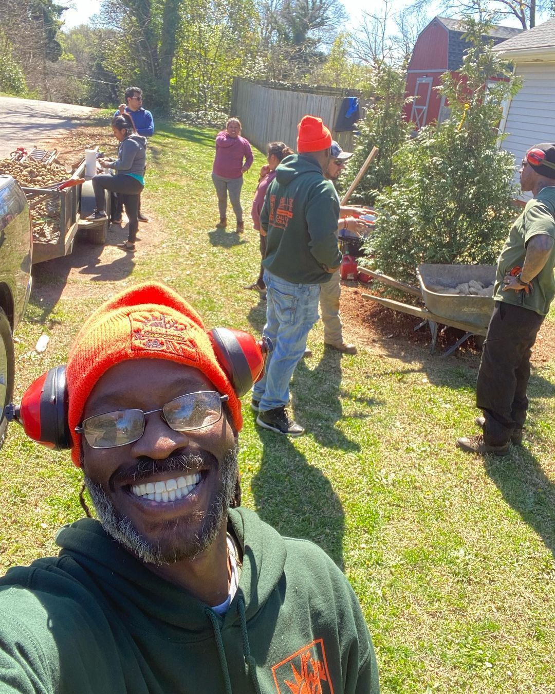 Finess Landscaping LLC selfie