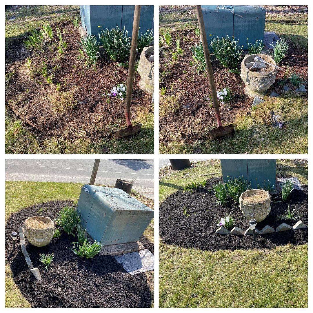 Spring cleanups- Mulch installations - projects are in the air. It feels great to be back in the spring season spring 