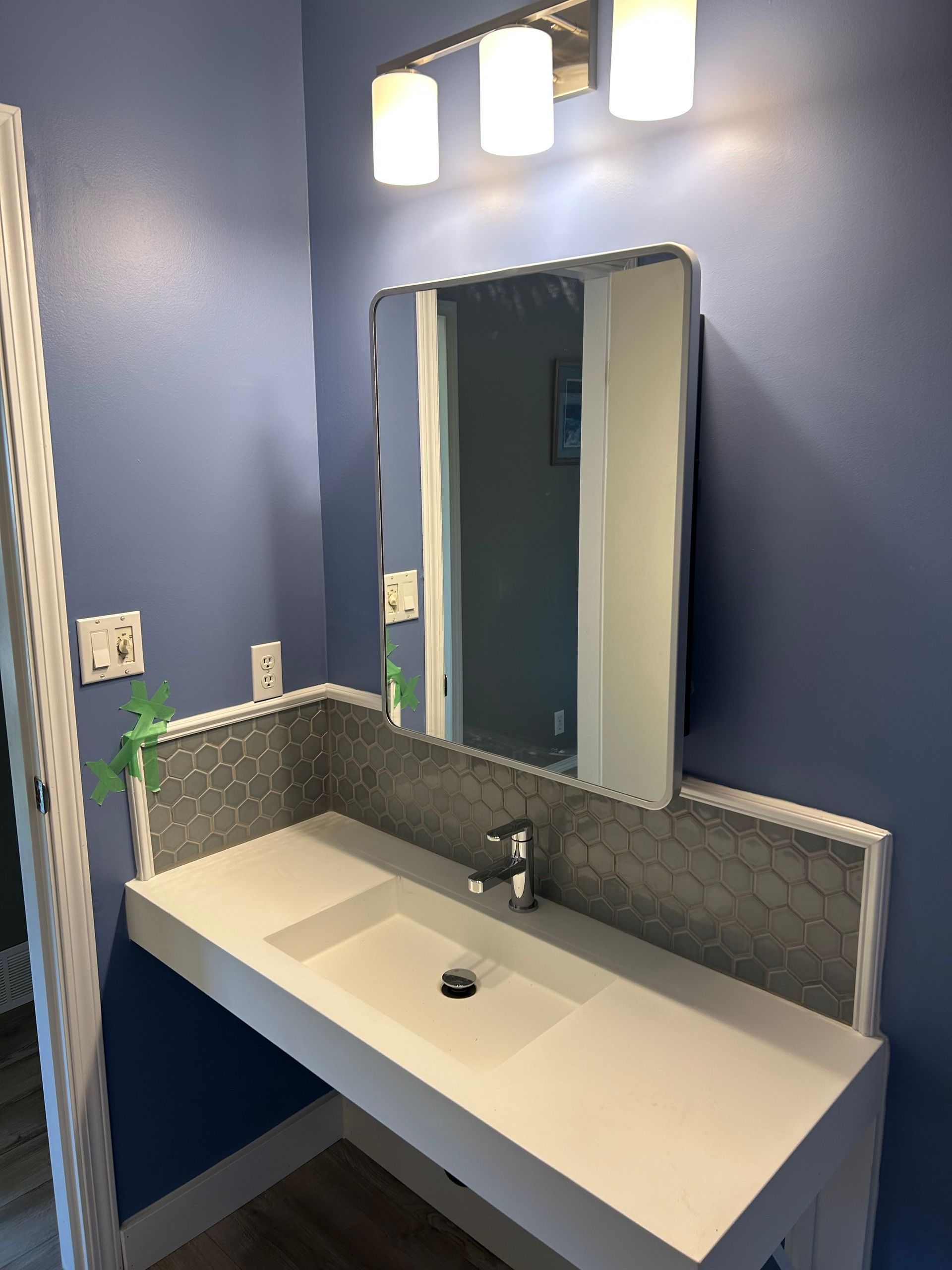 New bathroom renovation