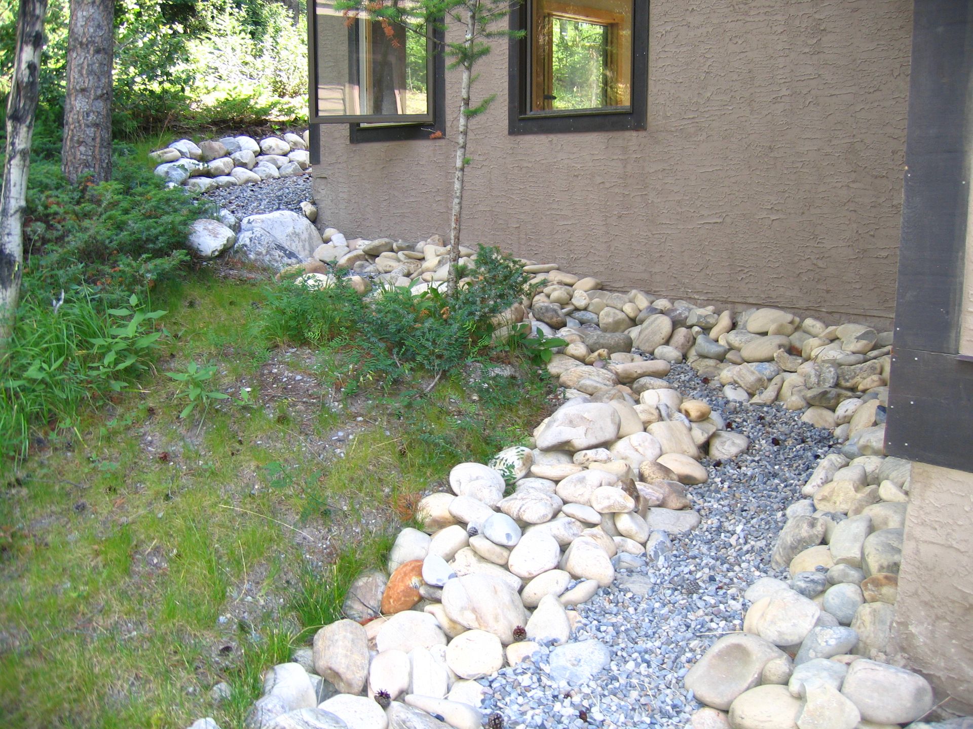 Photo Gallery - Drainage System Installations | RainTek