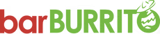 Bar Burrito logo with red text