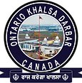 Ontario Khalsa Darbar Canada logo with a Gurdwara scene and text.