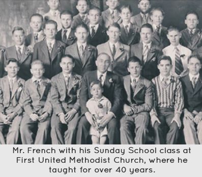 founder of french funerals teaching at school