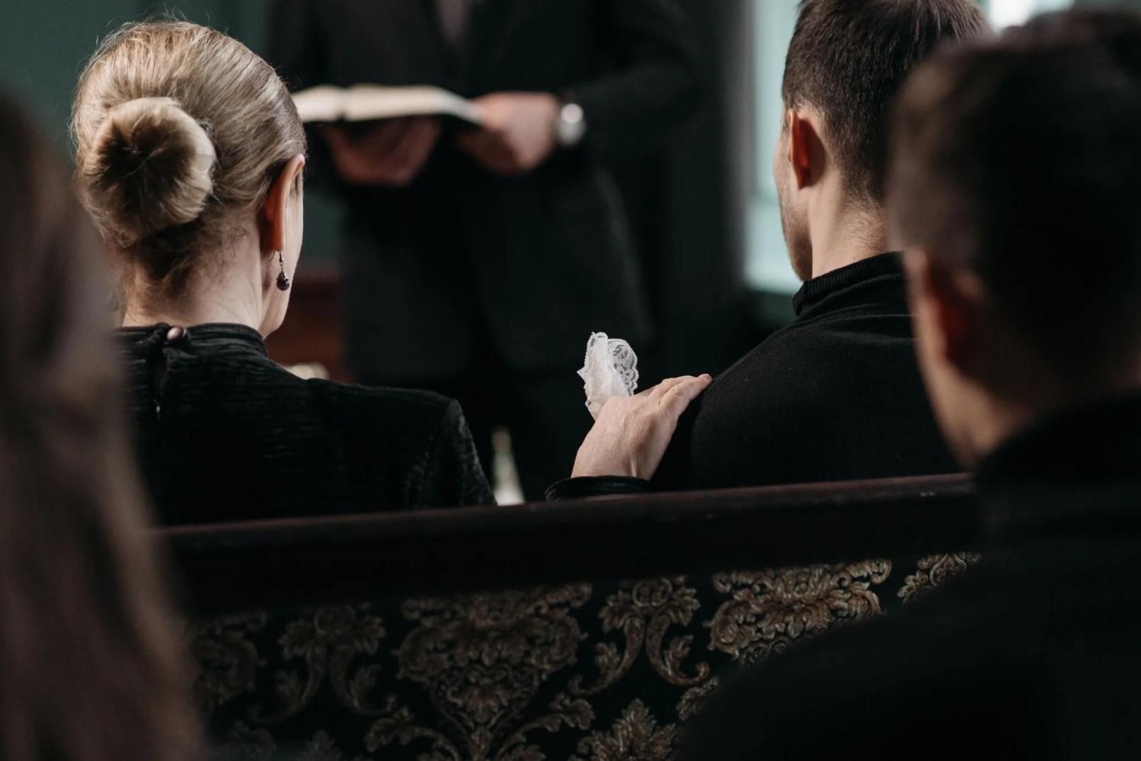 Comforting moment at service funeral home and cremations Rio Rancho, NM