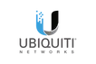 Ubiquiti Networks logo with blue icon and black text on white background