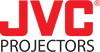 JVC Projectors logo with red “JVC” text above black “PROJECTORS” text on a white background