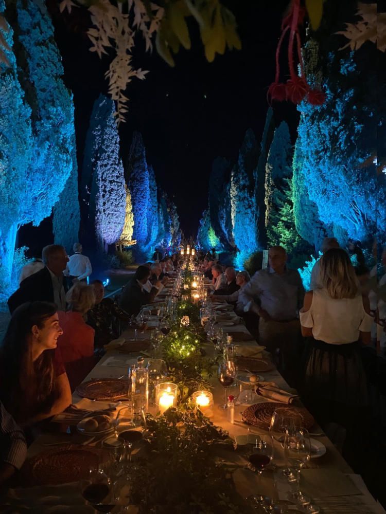 La Cena sul Viale – Teil des Bolgheri Divino Weinfestivals im Jahr 2021