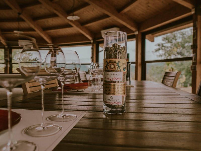Weinprobe im Podere le Ripi in Montalcino