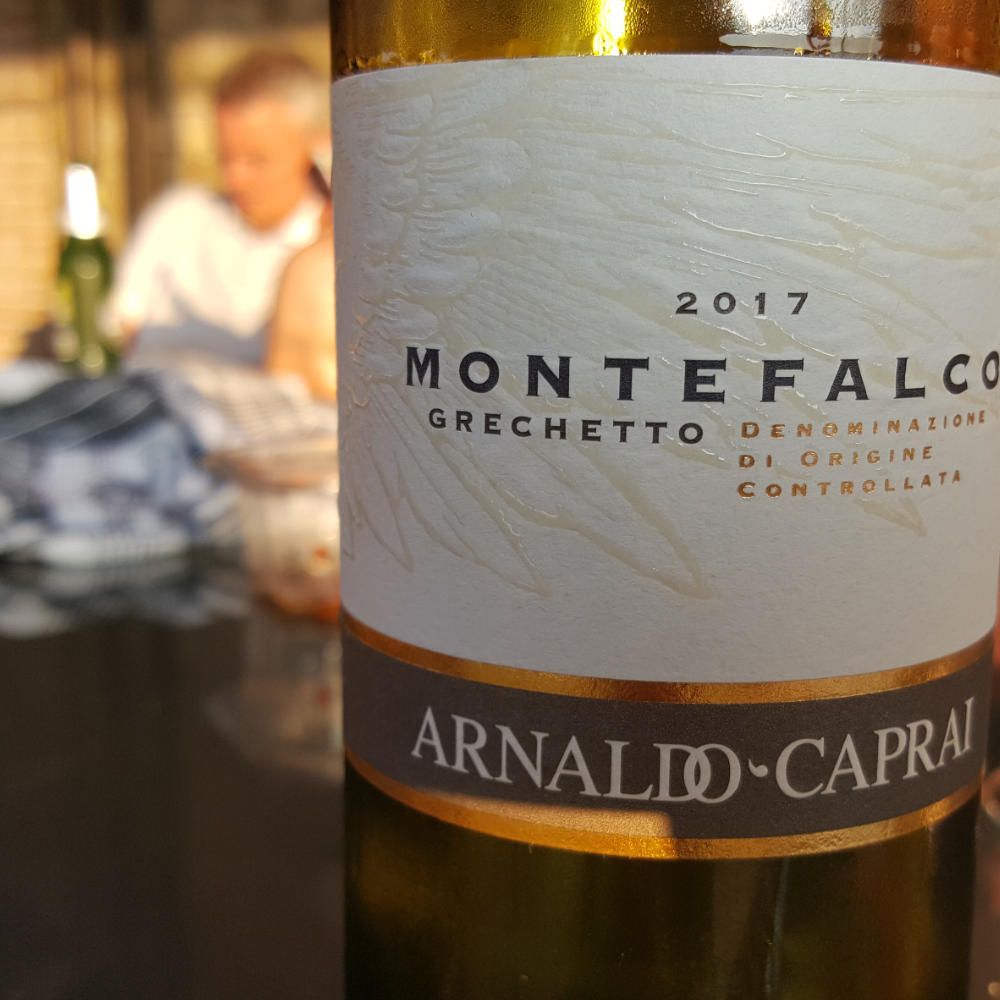 Heerlijke frisse witte wijn - Montefalco Grechetto van Arnaldo Caprai