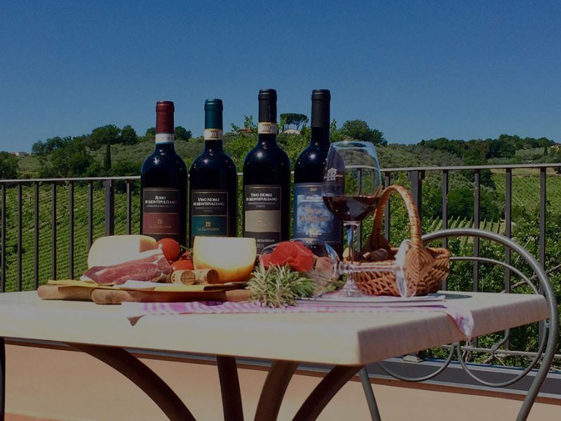 Wine tasting at La Ciarliana in Montepulciano