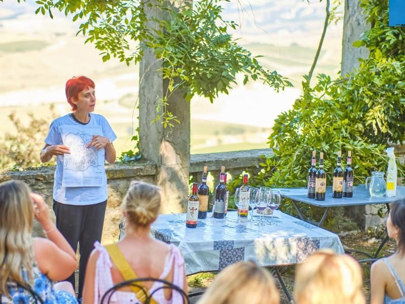 Weintour Montepulciano & Val d'Orcia ab Florenz (Italien)